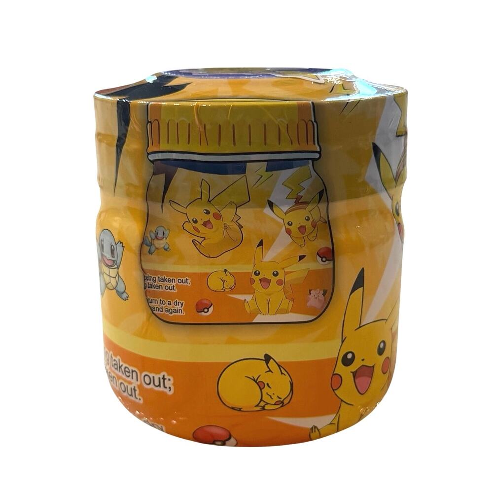 NEW Pikachu Magic Water Reveal Plush Jar